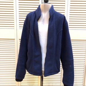 Navy Blue Fleece jacket